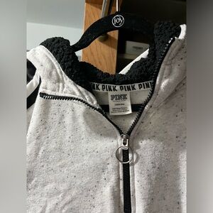 Women’s Victoria Secret Pink Sequin Half Zip Jacket